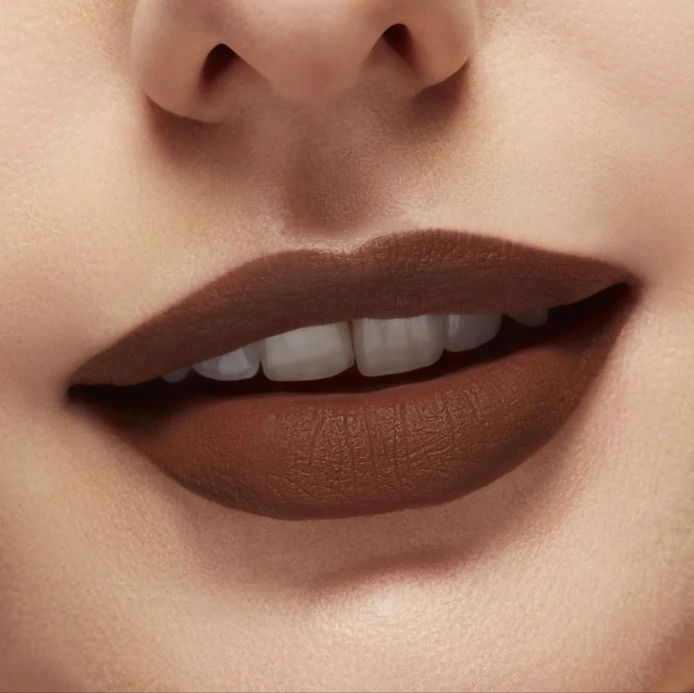 Mac Locked Kiss 24-Hour Hour Lipstick | Posh Brown | Brand New In Box